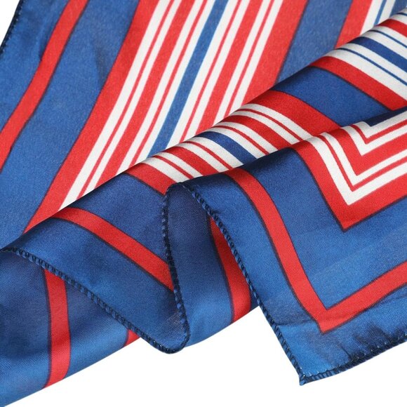 Women Square Scarf Scarves Leopard Printed Striped Polka Dots Pattern Kerchief N - Picture 4 of 5